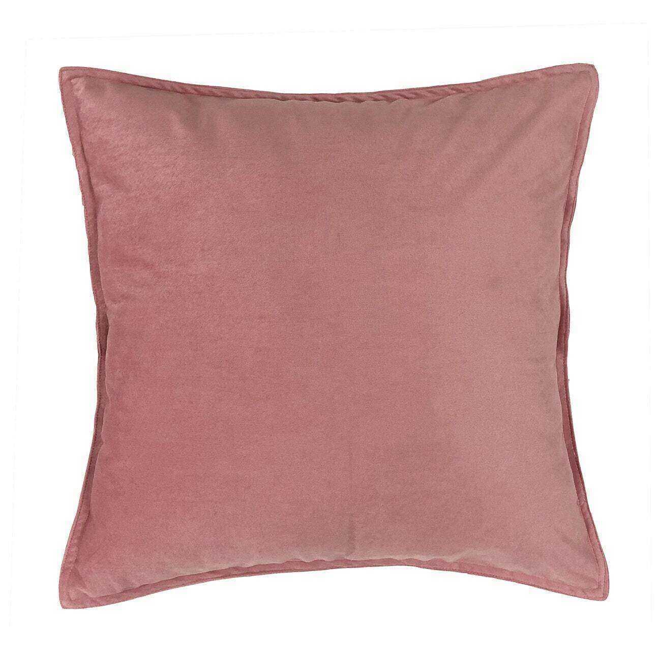 Velvet European Pillowcase Blush