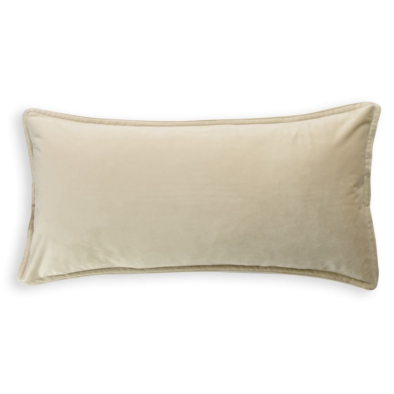 Velvet Cushion Oblong Linen