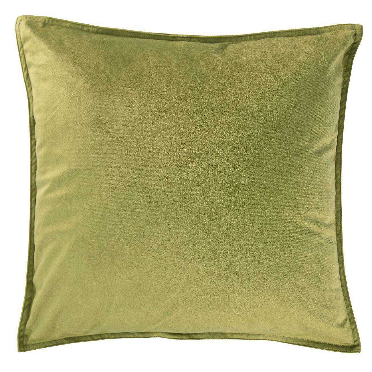 Velvet Cushion Square Green