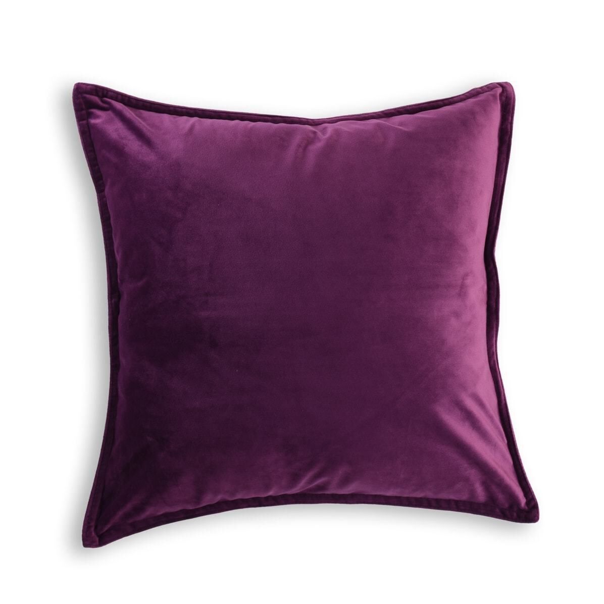 Velvet Cushion Square Purple