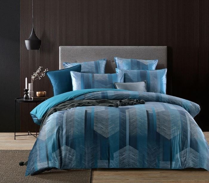 Blue Quilt Cover from Manchester Collection