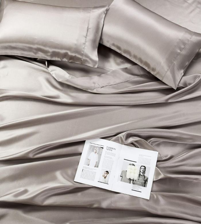 Egyptian Cotton Bed Sheets - Silk & Snow