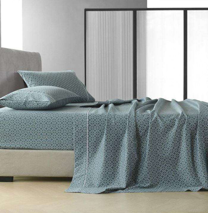 Printed sheet and pillowcases - Manchester Collection