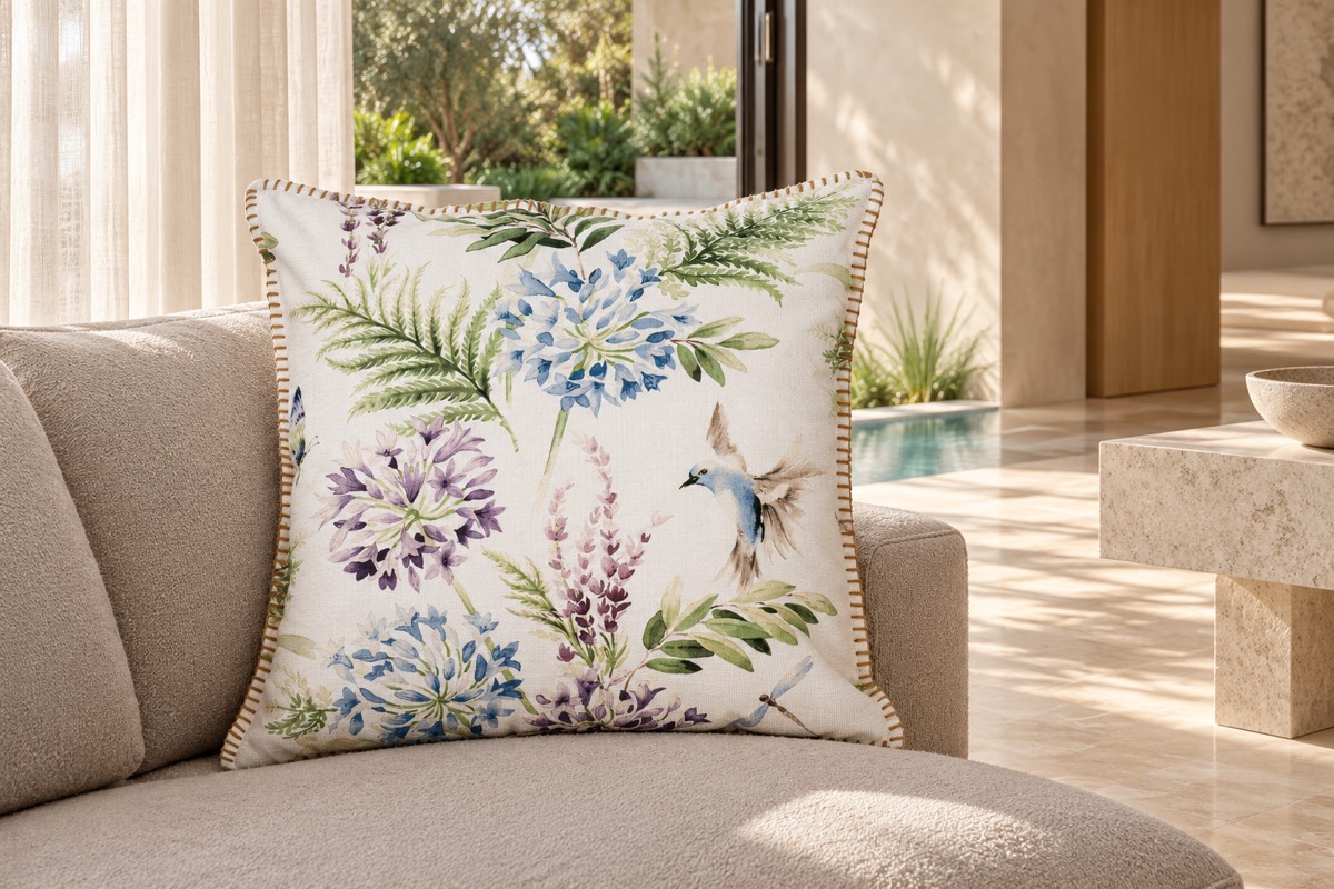 Rough Cushion — texture and architectural styling