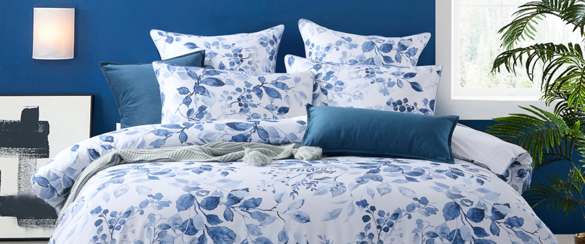 Blue Bedding & Homewares