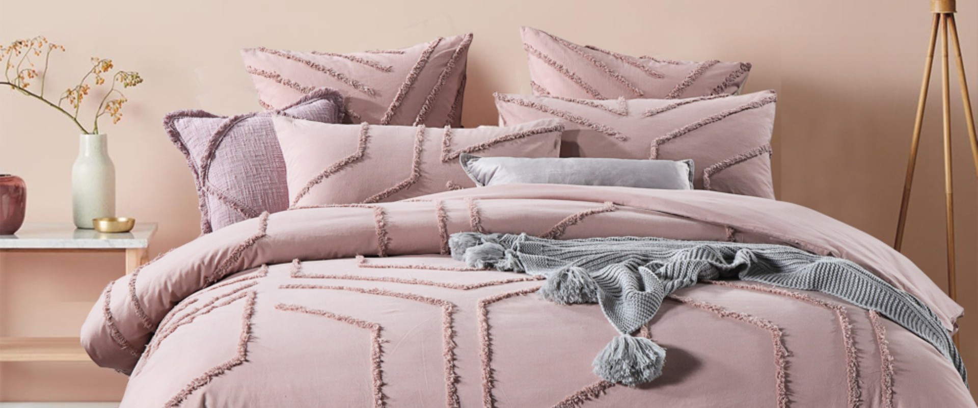 Pink Bedding & Homewares