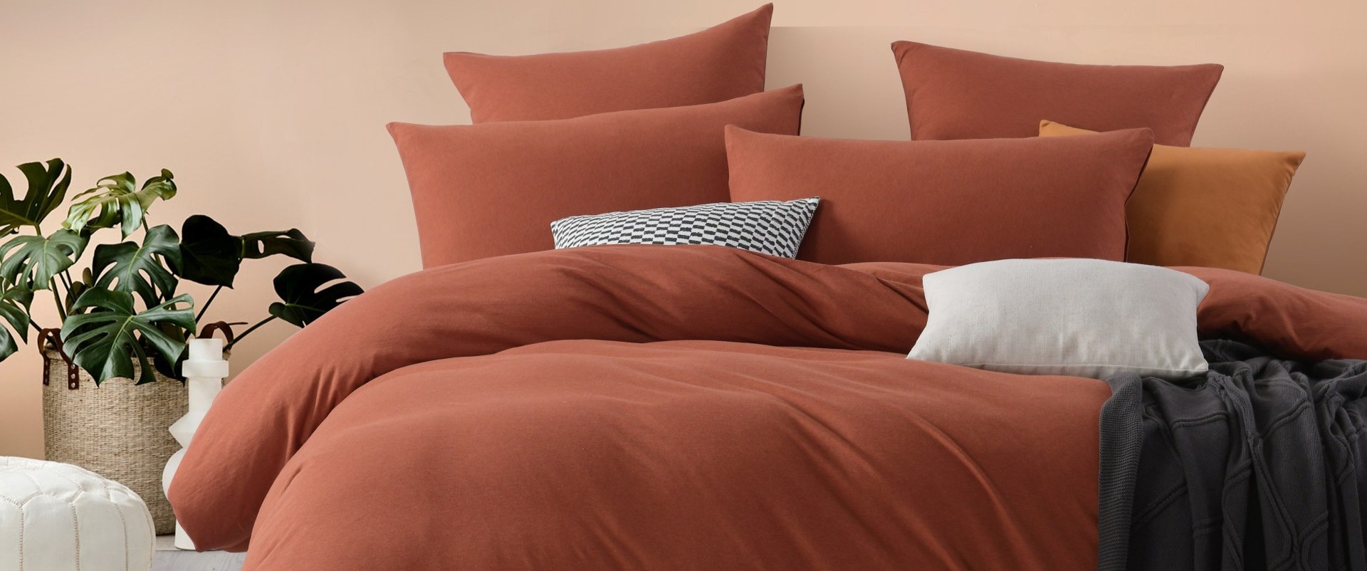 Orange Bedding & Homewares
