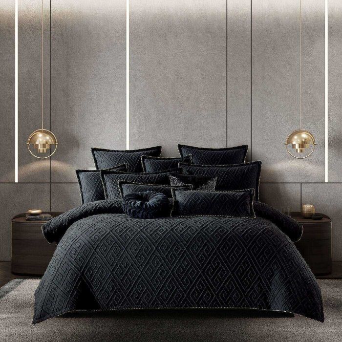 Black Quilt Covers