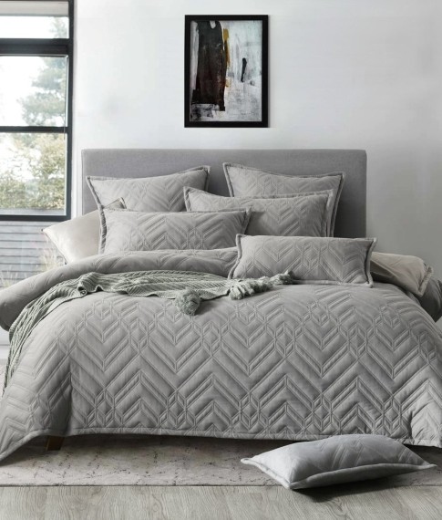 Silver & Grey Bedding & Homewares