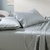 1000TC Cotton Sheet Set Sage Super King Bed