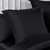 Soho 1000 Thread Count European Pillowcase Black