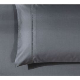 Soho 1000 Thread Count Standard Pillowcase Pair Charcoal
