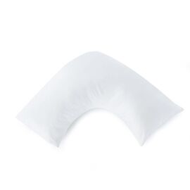 Soho 1000 Thread Count U Shaped Pillowcase White