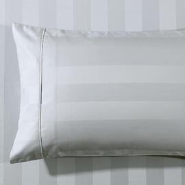 Bespoke 1200TC Silver Standard Pillowcase Pair
