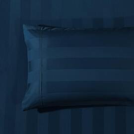 Bespoke 1200TC Navy Standard Pillowcase Pair