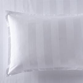 Bespoke 1200TC White Tailored Standard Pillowcase Pair