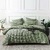 Jax Chunky Waffle Shadow Quilt Cover Set