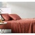 Soho 1000 Thread Count Rust Flat Sheet