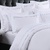 Ambassador 1000 TC Embroidered Sheet Set White
