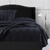Bespoke 1200TC Fitted Sheet Black Super King Bed Extra Depth
