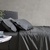 Soho 1000 Thread Count Charcoal Flat Sheet