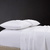 600TC Australian Cotton Sheet Set - White - Split King Bed Extra Depth