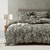Blake Olive Green Velvet Quilt Cover Set