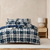 Belwick Indigo Quilt Cover Set