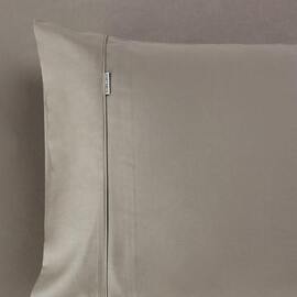 400 Thread Count Taupe Standard Pillowcase