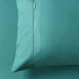 400 Thread Count Aqua Queen Pillowcase Pair