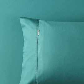 King Size Pillow Case - 400 Thread Count Aqua