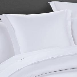 400 Thread Count White European Pillowcase