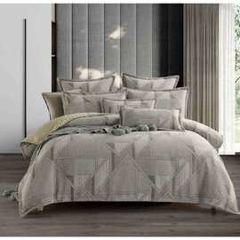 Manor Natural Quilt Cover Set