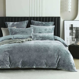 Cody Silver Velvet [SIZE: Oblong Cushion]