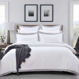 Plaza Grey [SIZE: King Size Pillow Case]