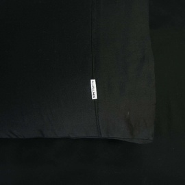 400TC Fitted Sheet Black King Bed