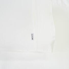 400TC Fitted Sheet White Double Bed