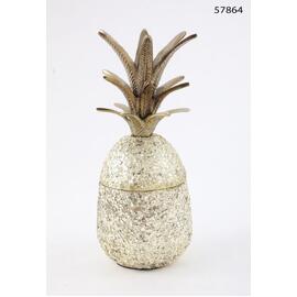 Decorative Pineapple Sculpture Gold finish Mirror Work (RK2020)