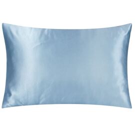 Satin Pillowcase Soft Blue