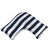 Silk U-Pillowcase Capri Stripe Navy