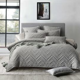Bronx Quilted Quilt Cover Set