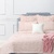 Dale Quilt Cover Set Blush