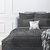Dale Quilt Cover Set Charcoal