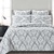 Julian Grey Bedspread Double Bed