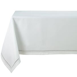 Langham Plain Tablecloth White