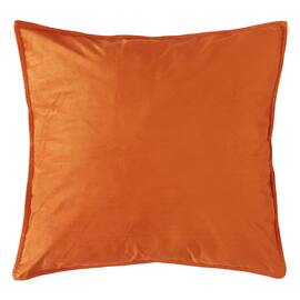 Velvet European Pillowcase Orange