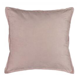 Velvet European Pillowcase Pink