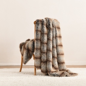 Alpine Faux Fur Throw