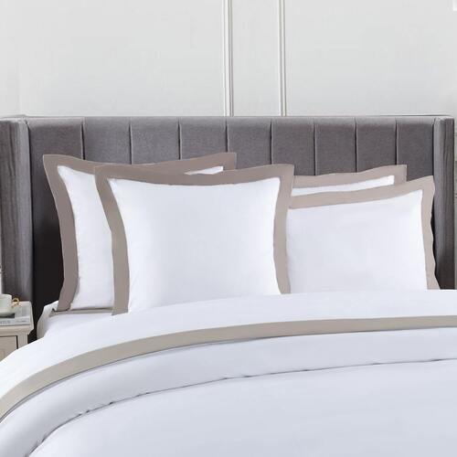 Plaza Mocha European Pillowcase