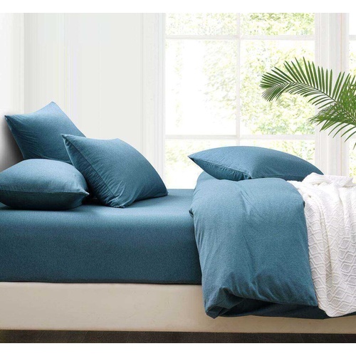 Jersey Fitted Sheet Legion Blue